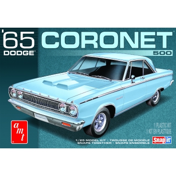 Plastikmodell - 1965 Dodge Coronet (Snap) 2T Auto - AMT1176